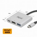 プリンストン USB PD65W対応 Type-C HDMI変換アダプター PUD-PDC1HA 写真3