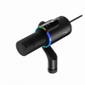 HyperX FlipCast ダイナミックマイク XLR マルチファンクションノブ搭載 ゲーマー向け PC Mac PS4 PS5 Nintendo Switch ブラック HXR-B2CM1AA 写真3