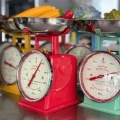 アメリカンキッチンスケール100-061 1kg イエロー 写真3