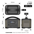 ポータブル電源 500W TL107G 写真4