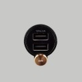 FMトランスミッター/Bluetooth/USB2ポート付/3.4A/おまかせ充電/重低音モード付/4チャンネル/ブラック 写真4