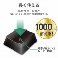 無線キーボード/メンブレン式/フルサイズ/マウス付/ブラック 写真4