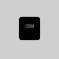 スマートフォン・タブレット用AC充電器/2.4A出力/Type-Cメス1ポート/Type-Cケーブル同梱(A-C)/1.5m/おまかせ充電搭載/ブラック 写真4