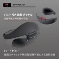 VRゴーグル ハードバンド スマートフォン iPhone Android ブルーライト カット調節 簡単 装着 快適 メガネ 臨場感 疲れにくい ブラック 写真4