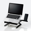 ノートPCスタンド/折リタタミ8段階/9.5cm/ブラック 写真4