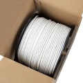 自作用LANケーブル 300m 単線 ケーブルのみ コネクタなし Cat6A 10GBASE-T/1000BASETX/1000BASET/100BASE-TX/10BASE-Tに対応 EU RoHS指令準拠 ホワイト 写真4