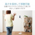 タブレットスタンド 床置き アーム型 フレキシブルアーム 高さ調整可能 5.0?12.9inch スマホ タブレット ホワイト 写真4