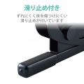 フットレスト 足置き台 デスク 角度調整 可動式 姿勢改善 負担軽減 スチール製 テレワーク ブラック 写真4