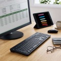 キーボード Bluetooth 静音 抗菌 ブラック 写真4