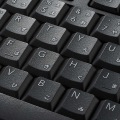 キーボード ワイヤレス 静音 抗菌 ブラック 写真4