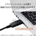 オーディオインターフェース シールドケーブル USB-直径6.3 3m 楽器用 黒 写真4