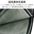 Surface Laptop 4 インナーバッグ インナーケース 13.5インチ 収納ポケット ハンドル付 ブラック 写真4