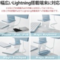 ライトニングケーブル Type-C-Lightning 1m ブルー 写真4