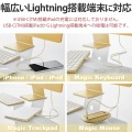 ライトニングケーブル Type-C-Lightning 1m イエロー 写真4
