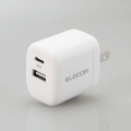 AC充電器/USB充電器/USB Power Delivery準拠/30W/USB-C1ポート/USB-A1ポート/スイングプラグ/ホワイト 写真4