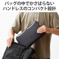 PCケース 11.6インチ ノートPC・マウス・ACアダプター等収納 【 MacBook Air / Pro 13インチ Surface Go 3 / Laptop Go 2 その他各種対応 】 ブラック 写真4