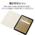 iPad 10.9インチ 第10世代 ( 2022 ) 用 ケース ソフトレザー カバー 手帳型 スリープ対応 ブラック 写真4