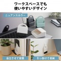 ピタッ！と収納できるマグネット付き ちりとり&デスクブラシ 写真4