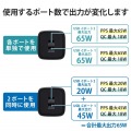 USB Power Delivery 65W キューブAC充電器(C×2) 写真4