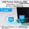 USB Type-C/直挿しタイプドッキングステーション 写真4