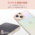 iPhone 15 ハイブリッドケース オーロラ &me 写真4