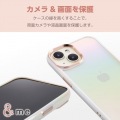 iPhone 15 ハイブリッドケース オーロラ &me 写真4