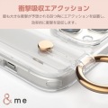 iPhone 15 ハイブリッドケース ハンドバンド &me 写真4