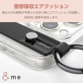 iPhone 15 Pro ハイブリッドケース ハンドバンド &me 写真4