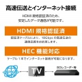 プレミアムハイスピードHDMI(R)ケーブル 写真4