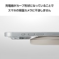 Qi規格(EPP)対応ワイヤレス充電器(12/10/7.5/5W・卓上) 写真4