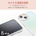 iPhone 14 ハイブリッドケース オーロラ &me 写真4