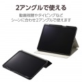 13インチiPad Pro(M4) フラップケース Pencil収納 スリープ対応 写真4