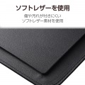 11インチiPad Pro(M4) レザーポーチ Apple Pencil収納 スタンド 写真4