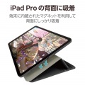 11インチiPad Pro(M4) フラップケース ソフトレザー ドローイング 7アングル スリープ対応 写真4