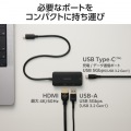 ドッキングステーション3in1充電+映像出力 写真4