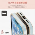iPhone 16 &me ソフトケース メタリックライン 写真4