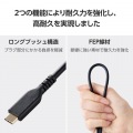 USB Type-C(TM) - HDMI(R)変換ケーブル(高耐久タイプ) 写真4