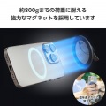 マグネットスマホリング/2WAY/MAGKEEP/チタニウムシルバー 写真4