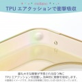 AQUOS sense9 meliano ソフトケース クリアオーロラ 写真4
