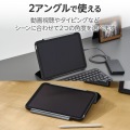 iPad (第10世代) ハイブリッドフラップケース 背面クリア 2アングル スリープ対応 写真4