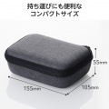 ドクターエア(REG-04)専用 セミハードケース ブラック 写真4