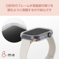 ハードバンパー/&me/ストーン付/クリア 写真4