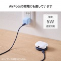 コンパクトQi規格(EPP)対応ワイヤレス充電器(12W・卓上) 写真4