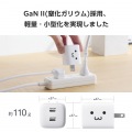 USB Power Delivery 40W AC充電器(C×2) 写真4