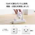 USB Power Delivery 45W AC充電器(C×2) 写真4
