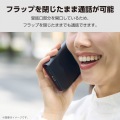 Galaxy S25 ソフトレザーケース 磁石付 耐衝撃 ハンドストラップ付 写真4