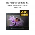 USB Type-C(TM) - HDMI(R)変換アダプター 100W給電 写真4