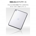 11インチiPad Air(M3/M2) クリアケース 軽量 カラーエッジ 背面クリア 写真4