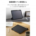 11インチiPad Pro(M4) フラップケース 衝撃吸収 Pencil収納 スリープ対応 写真4