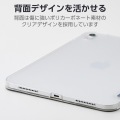 iPad(A16) フラップケース 薄型軽量 背面クリア 2アングル 写真4